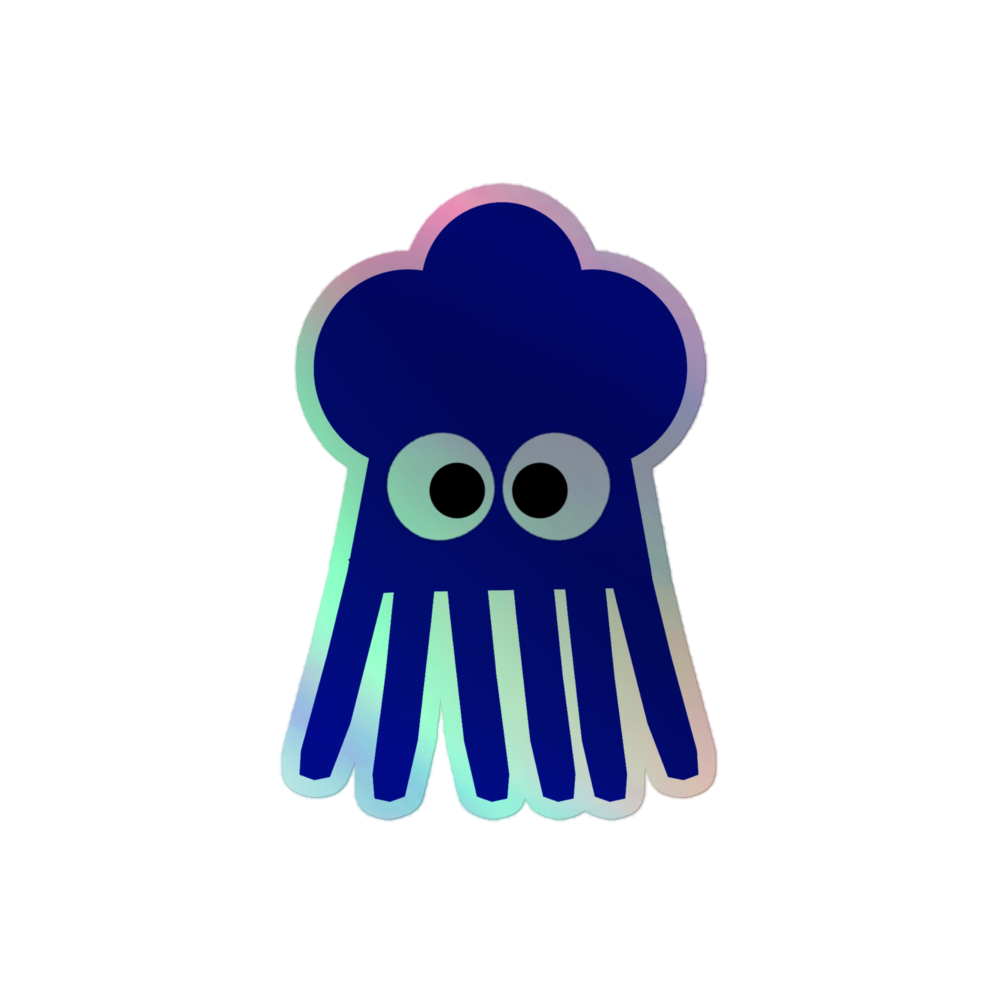 HOLOGRAPHIC STICKER - FRANKIE BEANS